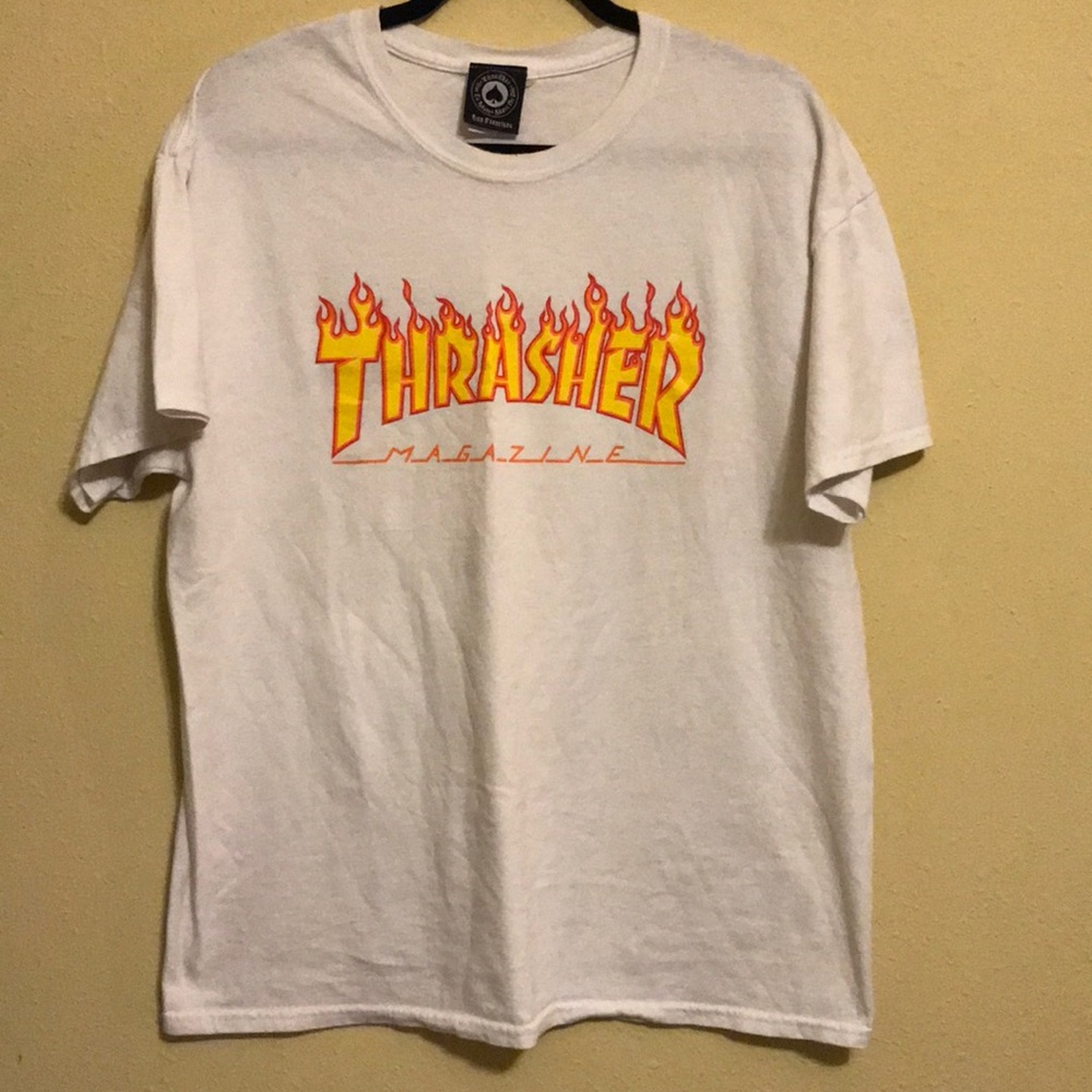 Thrasher Fire Logo Shirt